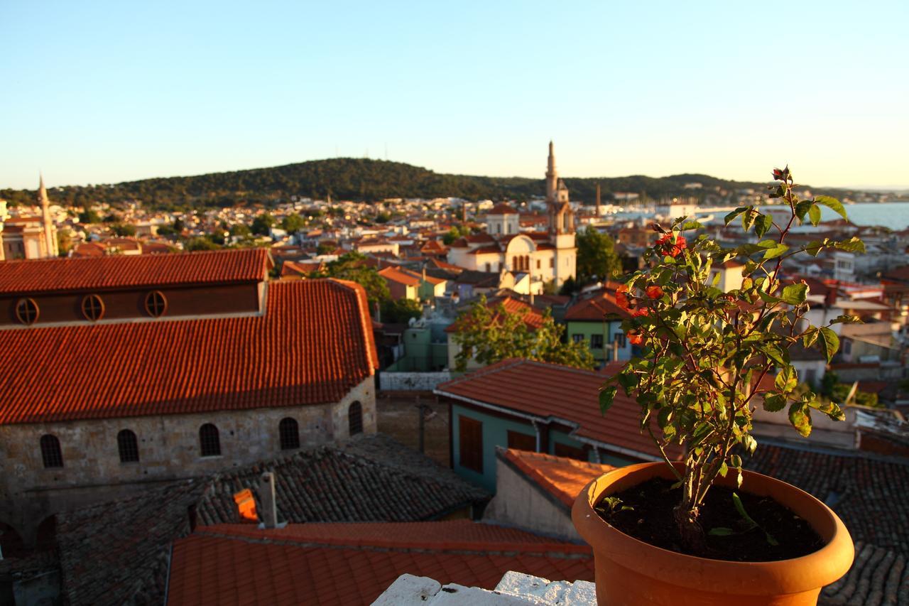 Ferienwohnung Cesmeli Han Ayvalı Exterior foto